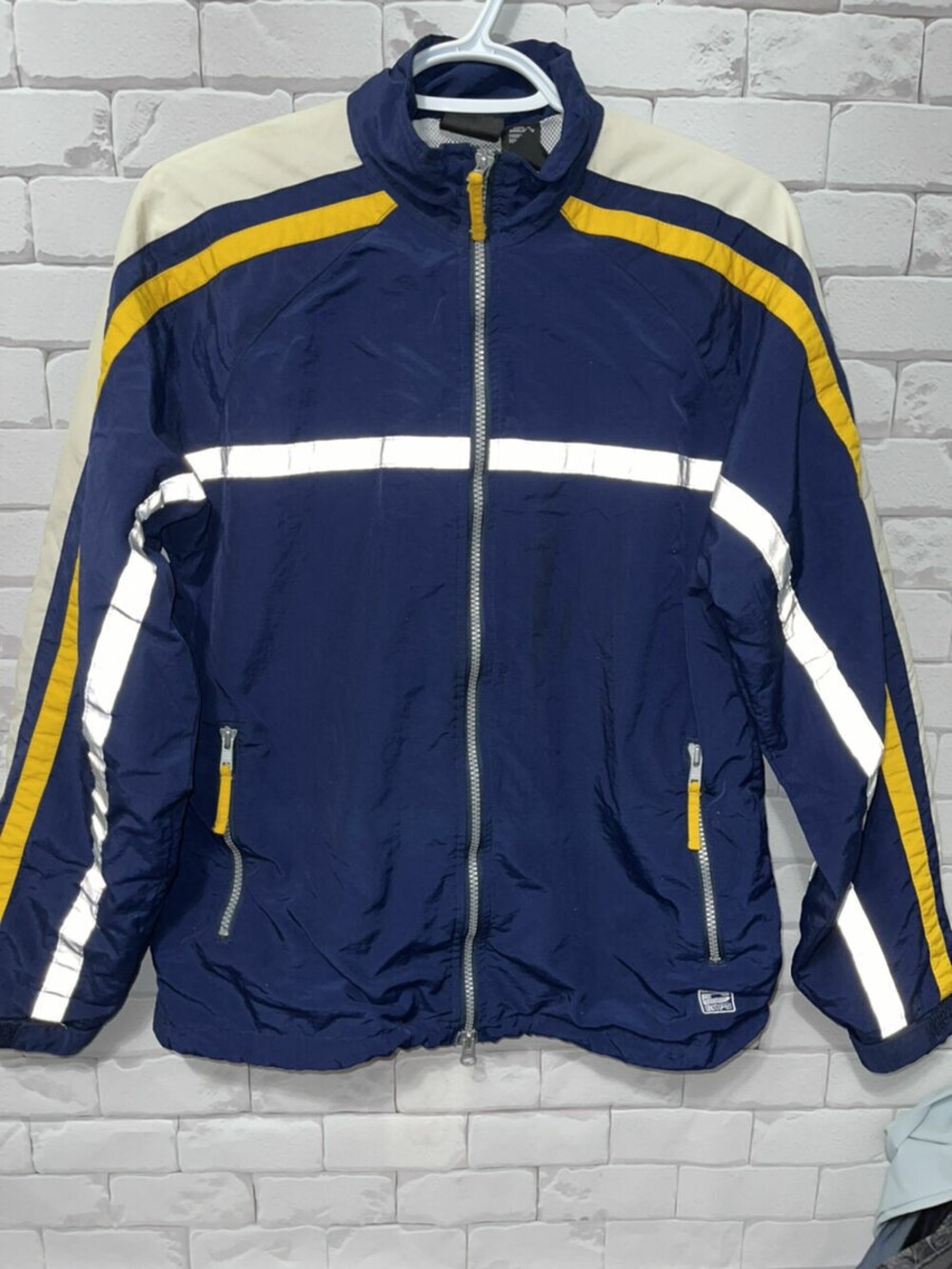 Vintage Beverly Hills Polo Club Jacket Boys 18 Multicolor Nylon Polyester Light